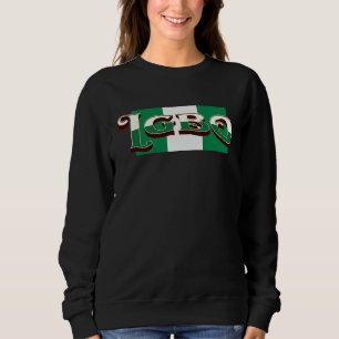 Igbo Nigerian Soul  Ancestry Initiation Sweatshirt