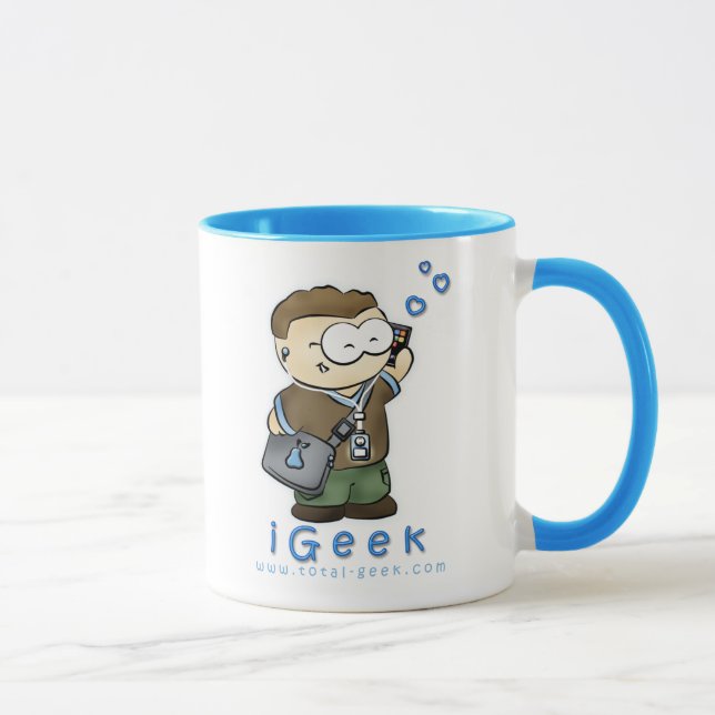 iGeek boy coffee mug (Right)
