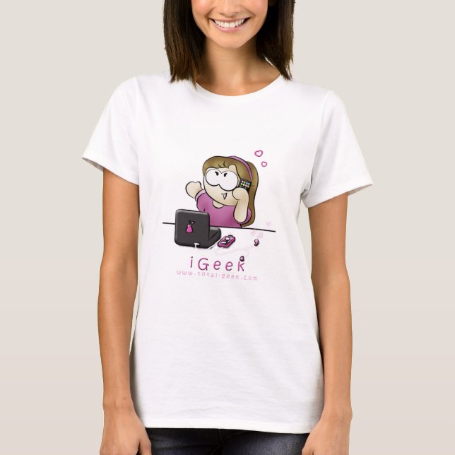 iGeek girl shirt (Front)