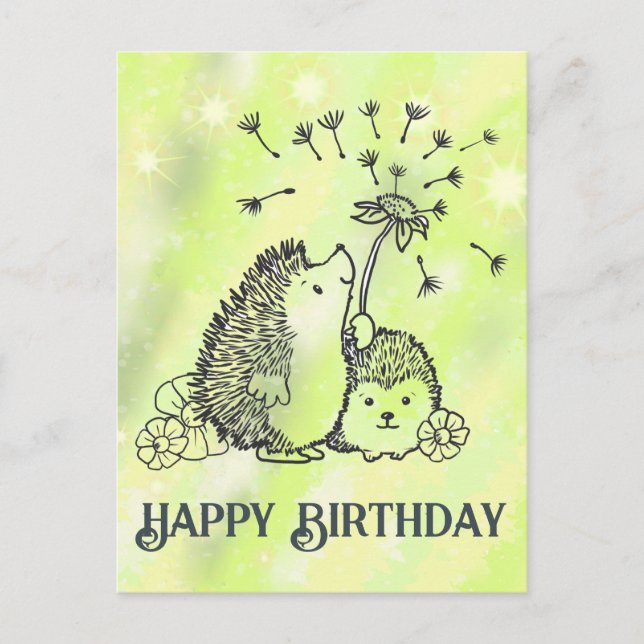 Igel postcard (Front)