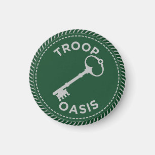 IGGPPCamp 2022 Troop Pride Magnet green