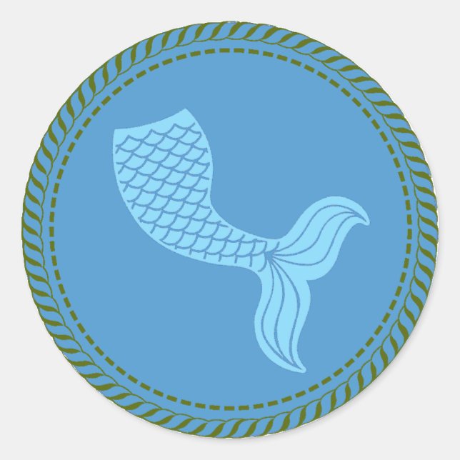 IGGPPCamp 2025 Troop Pride Siren Classic Round Sticker (Front)