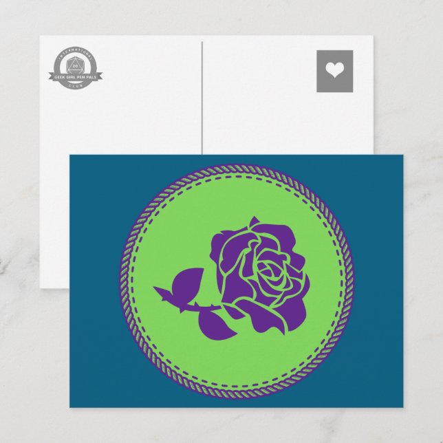 IGGPPCamp 2026 Troop Pride Thorn Postcard (Front/Back)