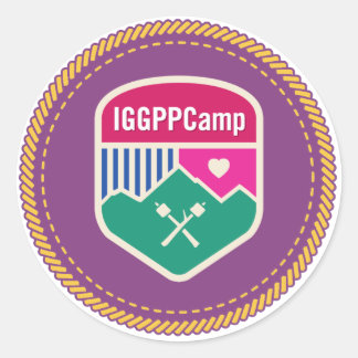 IGGPPCamp Badge Sticker