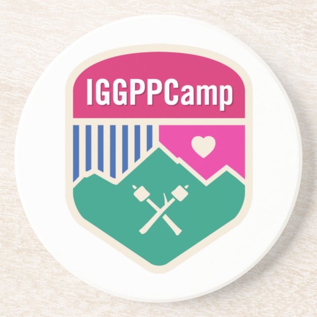 IGGPPCamp Pride Stone Coaster (Front)