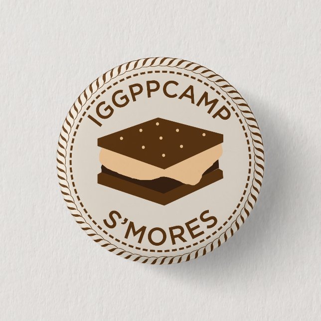 IGGPPCamp S'mores Badge (Front)