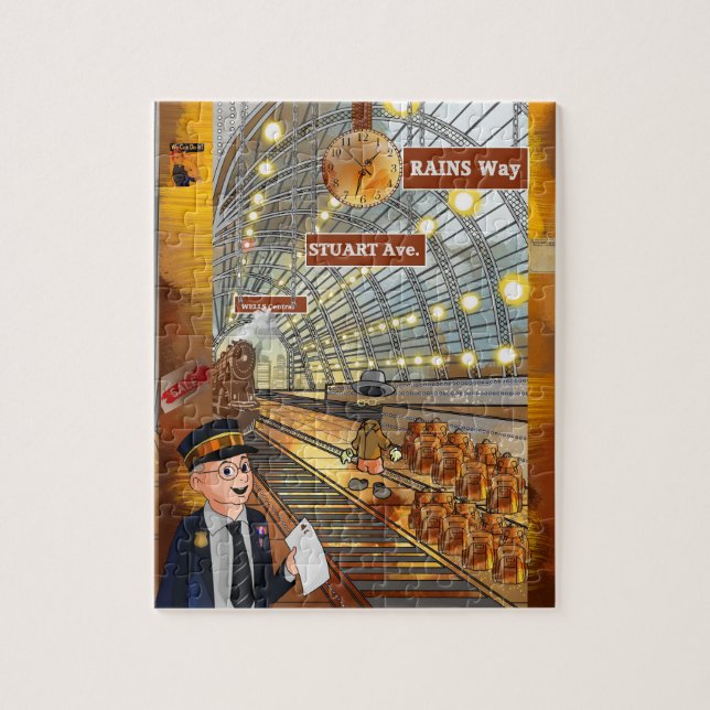 Iggy the Invisible Boy  Jigsaw Puzzle (Vertical)