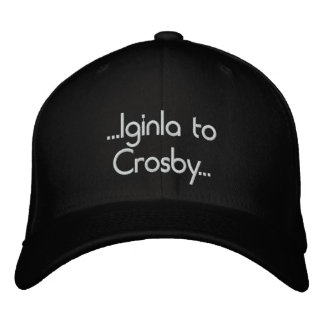 Iginla to Crosby Embroidered Hat