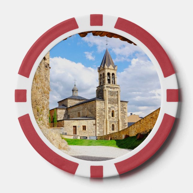 Iglesia de San Andrés  Poker Chips (Front)