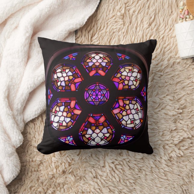 Iglesia del Valle Rosary Window Cushion (Blanket)