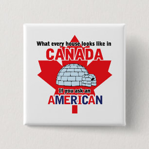 Igloo 15 Cm Square Badge