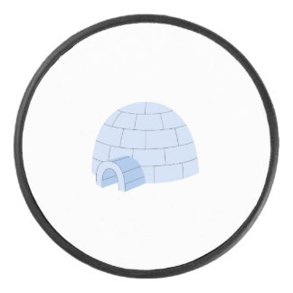 Igloo ice hockey puck