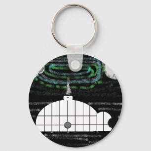 igloo northern lights key ring