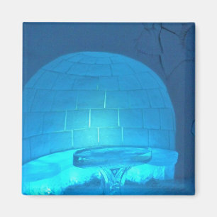 Igloo Room at Hotel de Glace, Quebec, Canada Magnet