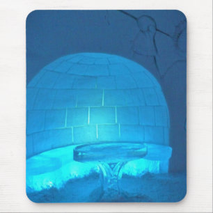 Igloo Room at Hotel de Glace, Quebec, Canada Mouse Pad