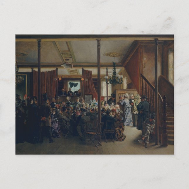 Ignacio de Leon y Escosura - Auction Sale Postcard (Front)