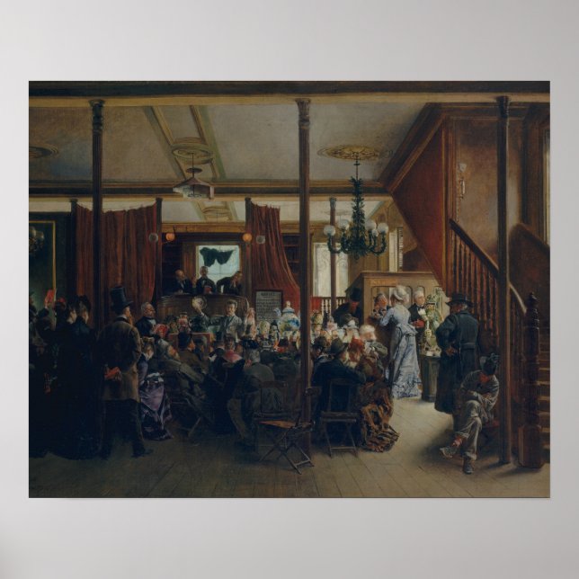 Ignacio de Leon y Escosura - Auction Sale Poster (Front)