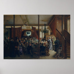 Ignacio de Leon y Escosura - Auction Sale Poster