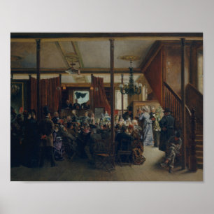 Ignacio de Leon y Escosura - Auction Sale Poster