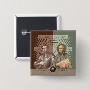 Ignatius Loyola:  From Soldier To Saint (SAE 004)  15 Cm Square Badge