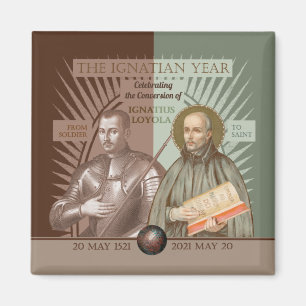 Ignatius Loyola:  From Soldier To Saint (SAE 004)  Magnet