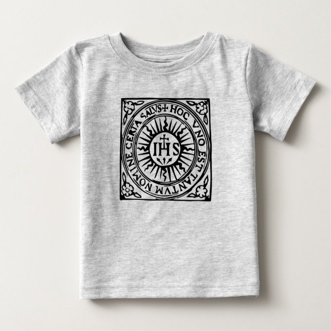  Ignatius of Loyola, Christogram  Baby T-Shirt (Front)