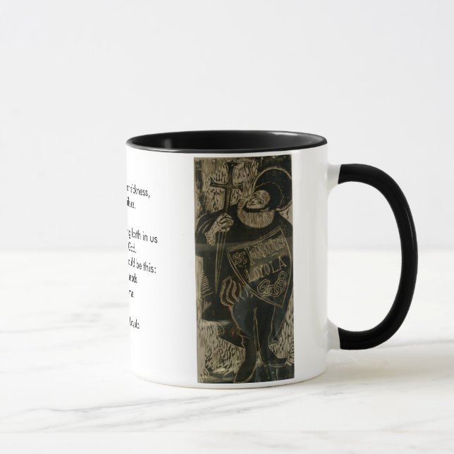 Ignatius of Loyola Mug (Right)