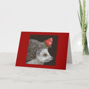 Ignatz the hedgehog card