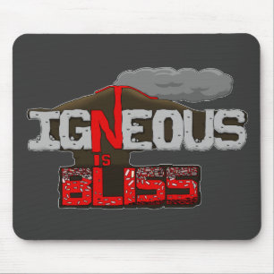 Igneous is Bliss Volcano Mouse Pad