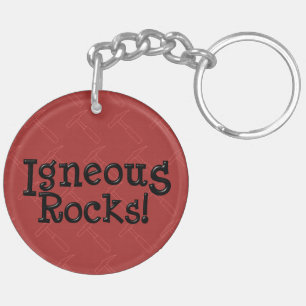 Igneous Rocks! Acrylic Key Chain