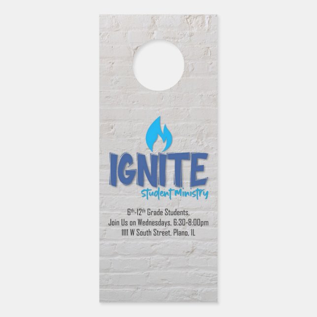 Ignite Door Hangers (Front)