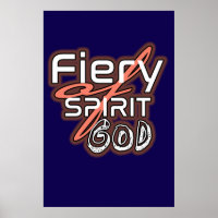 Ignite Hope: Fiery Spirit of God Poster