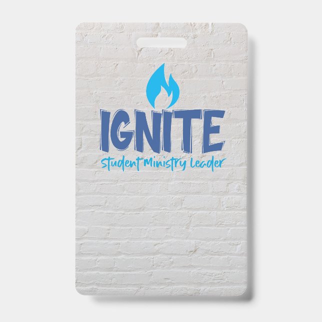 Ignite Leader Badge ID Badge (Front)