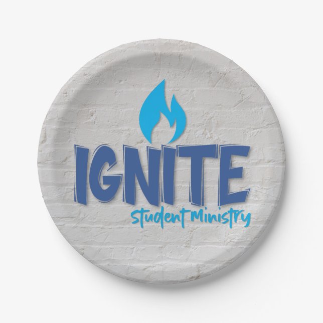 Ignite Paper Plate (Front)