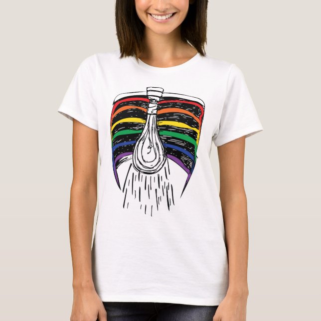 Ignite the Light with PRIDE T-Shirt (Front)