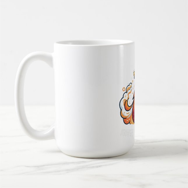 Ignite Your Potential Rocket Brain Motivational Gr Coffee Mug (Left)