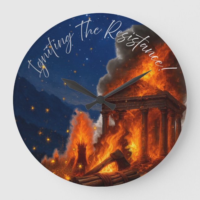 Igniting Resistance Clock (Front)