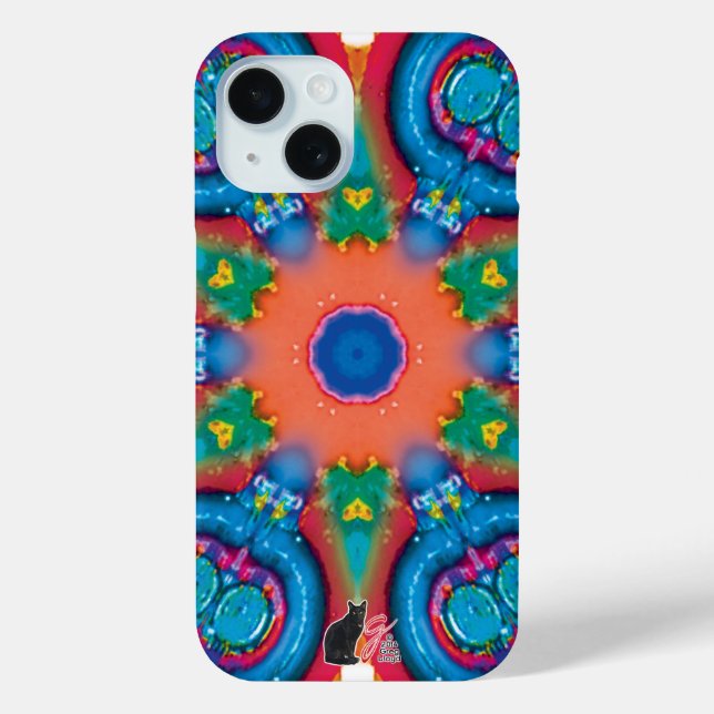 Ignition Kaleidoscope iPhone Case (Back)