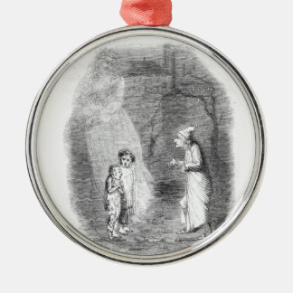 Ignorance and Want Metal Tree Decoration