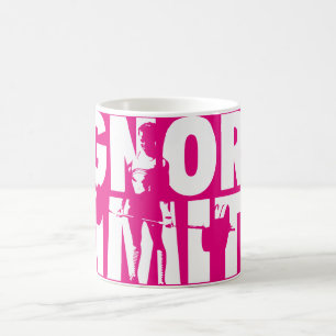 IGNORE LIMITS - Women's Weightlifting Motivational Coffee Mug