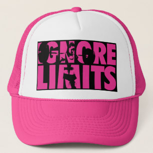 IGNORE LIMITS - Women's Workout Motivational Trucker Hat