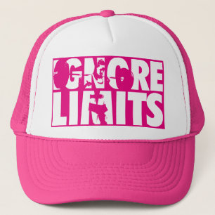 IGNORE LIMITS - Women's Workout Motivational Trucker Hat