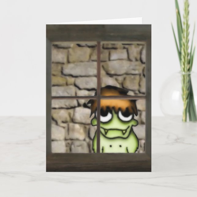 Igor at Home Greeting Card (Front)