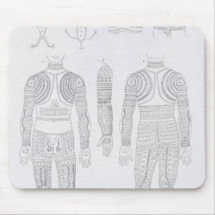 Igorrote tattooing mouse pad