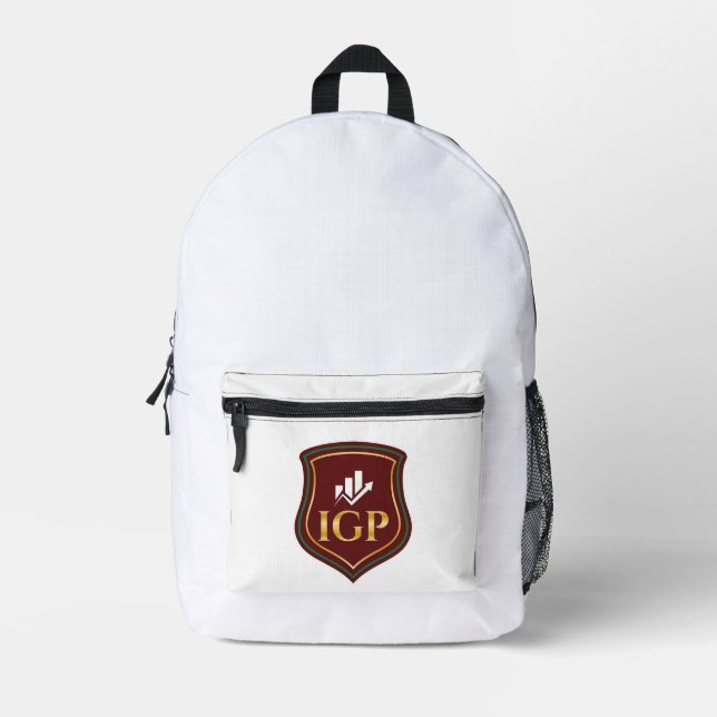 IGP BOOKBAG PRINTED BACKPACK (Front)