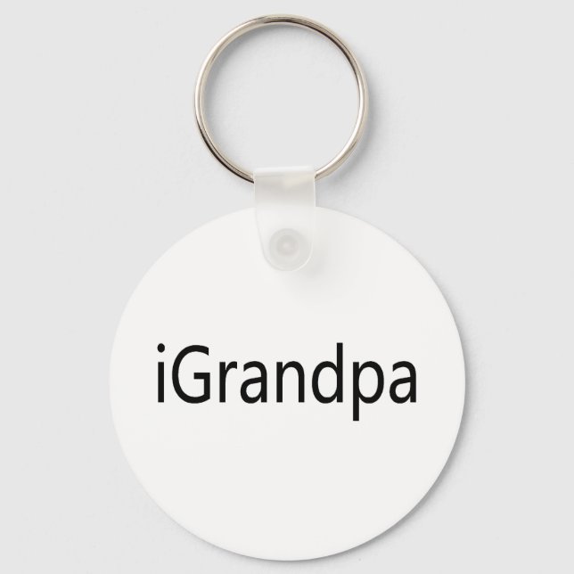 iGrandpa Key Ring (Front)