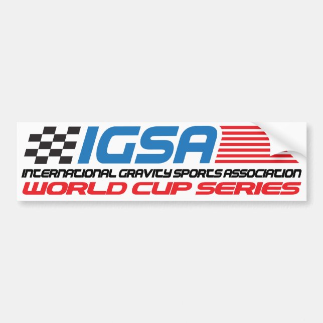 IGSA World Cup Bumper Sticker (Front)
