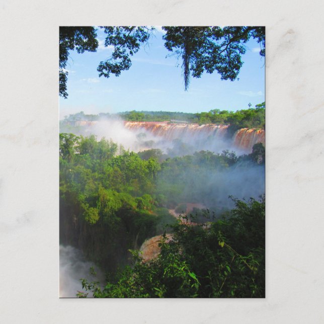 iguaçu falls argentina postcard (Front)