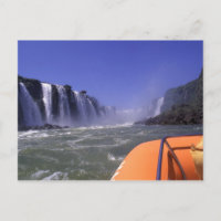 Iguacu Waterfalls, Brazil and Argentina, Postcard