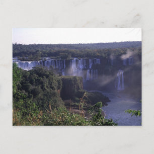 Iguacu Waterfalls, Brazil and Argentina, Postcard